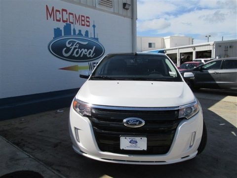 White Platinum Tri-Coat 2013 Ford Edge Sport White Platinum Tri-Coat 2013 Ford Edge Sport