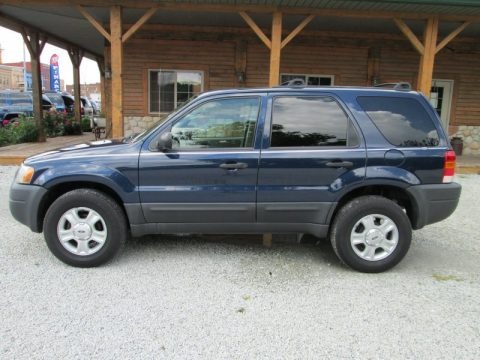 True Blue Metallic 2003 Ford Escape XLT V6 4WD
