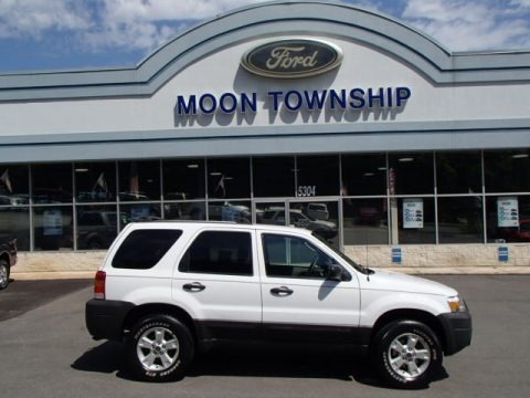 Oxford White 2005 Ford Escape XLT V6 4WD