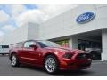 Ford Mustang V6 Premium Coupe Ruby Red photo #1