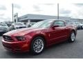 Ford Mustang V6 Premium Coupe Ruby Red photo #3