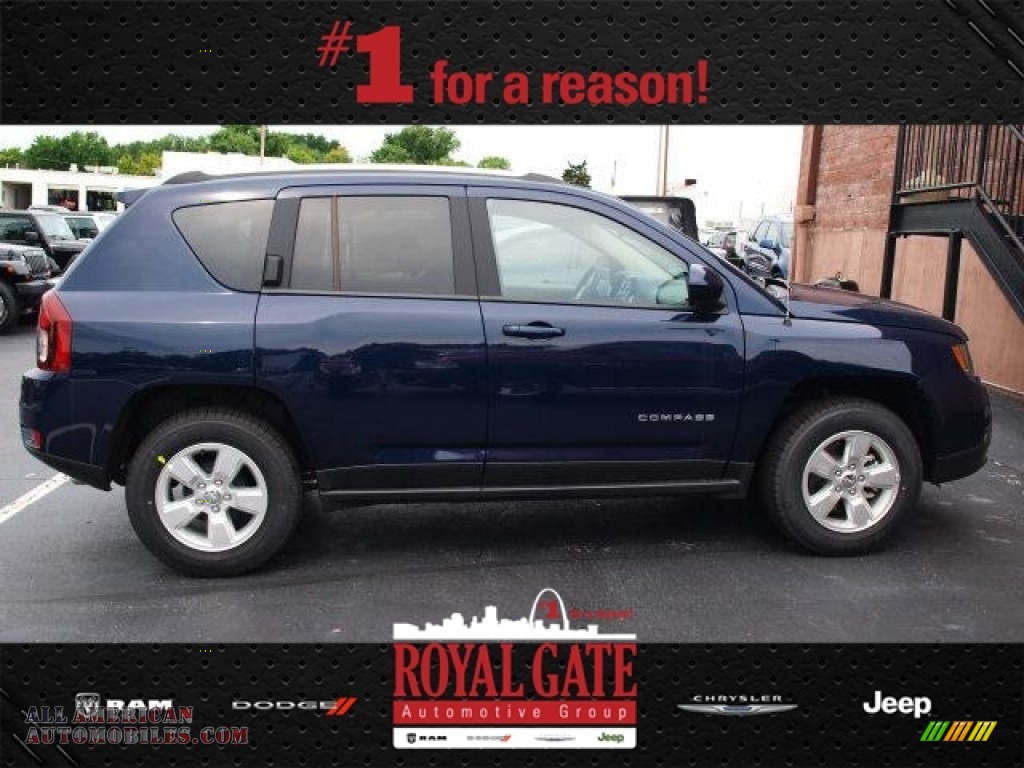 2014 Jeep Compass Latitude In True Blue Pearl Photo 3 541334 All American Automobiles Buy