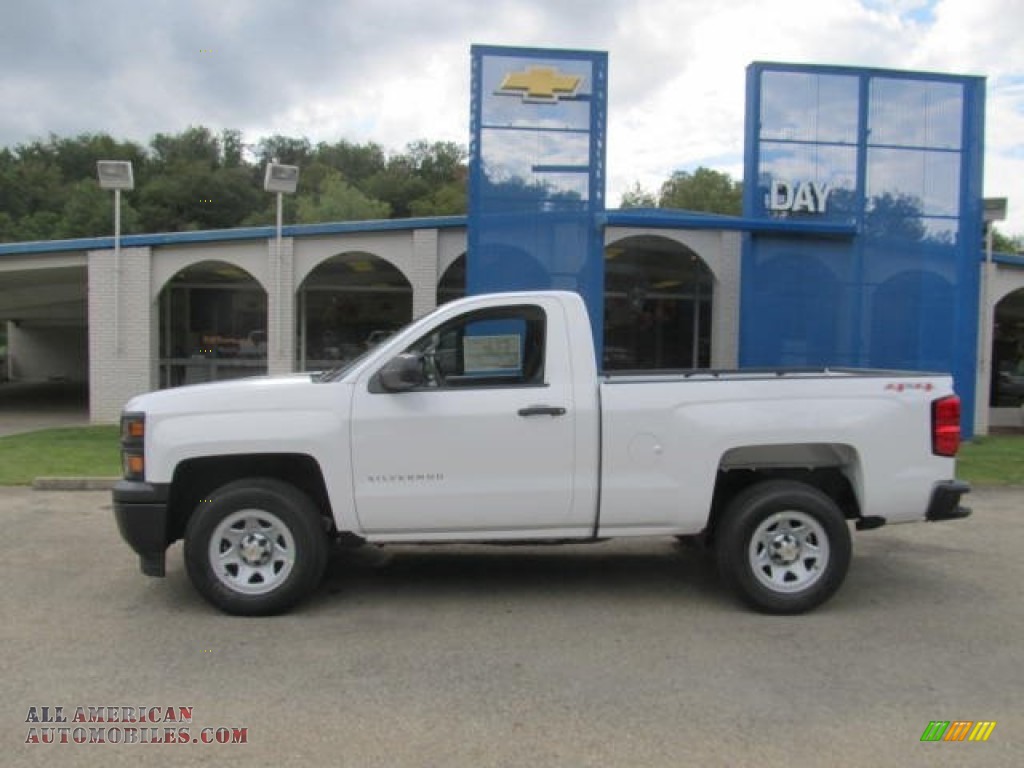 2014 Chevrolet Silverado 1500 WT Regular Cab 4x4 in Summit White photo