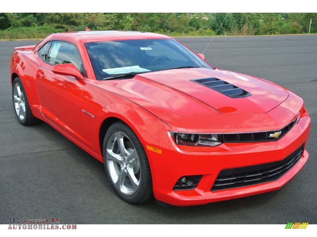 2014 Chevrolet Camaro Ss Coupe In Red Hot 155388 All American