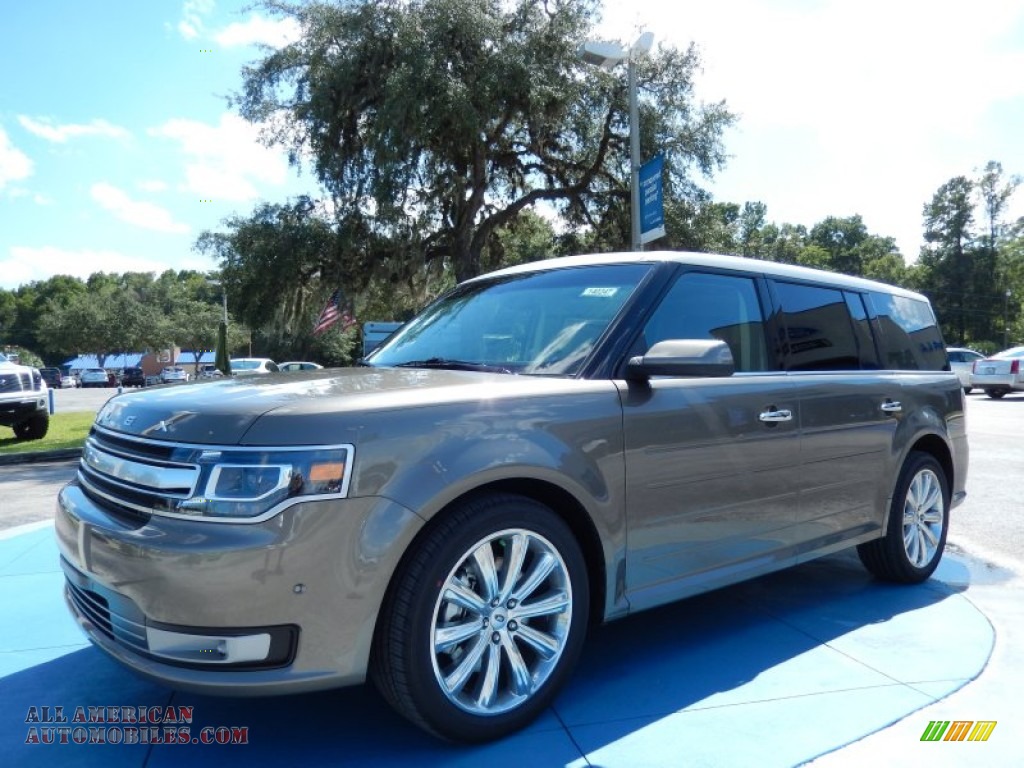 2014 Ford Flex Limited EcoBoost AWD In Mineral Gray D12098 All