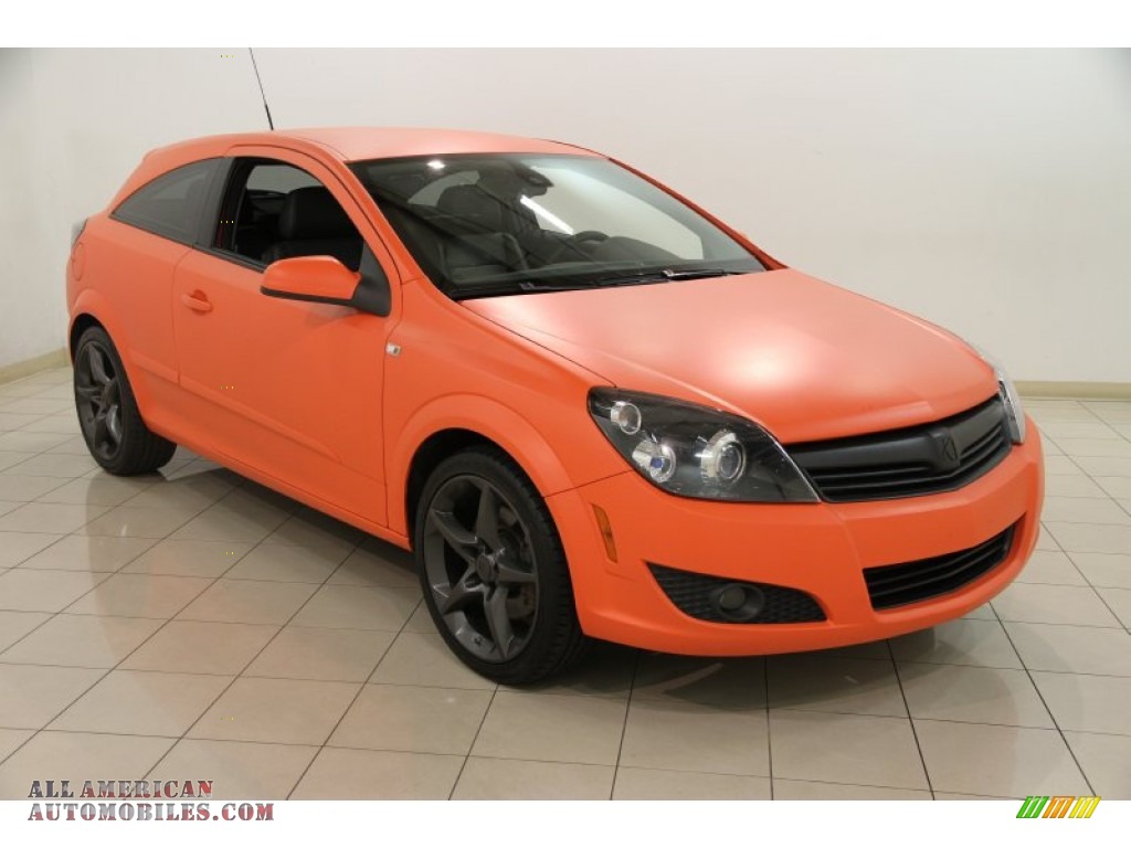 Matte Orange / Charcoal Saturn Astra XR Coupe