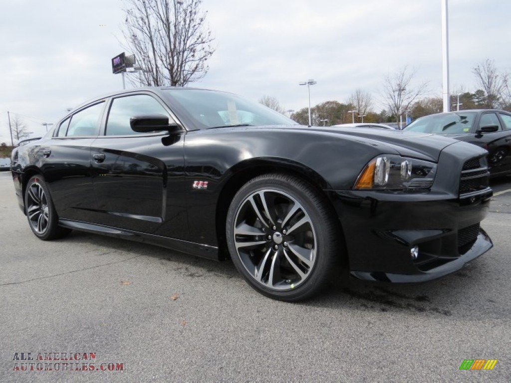 2014 Dodge Charger Srt8 Superbee In Pitch Black Photo #4 - 161195 