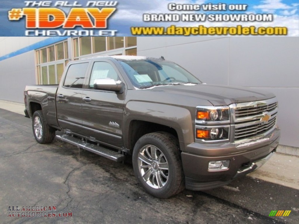 2014 Chevrolet Silverado 1500 High Country Crew Cab 4x4 in Brownstone