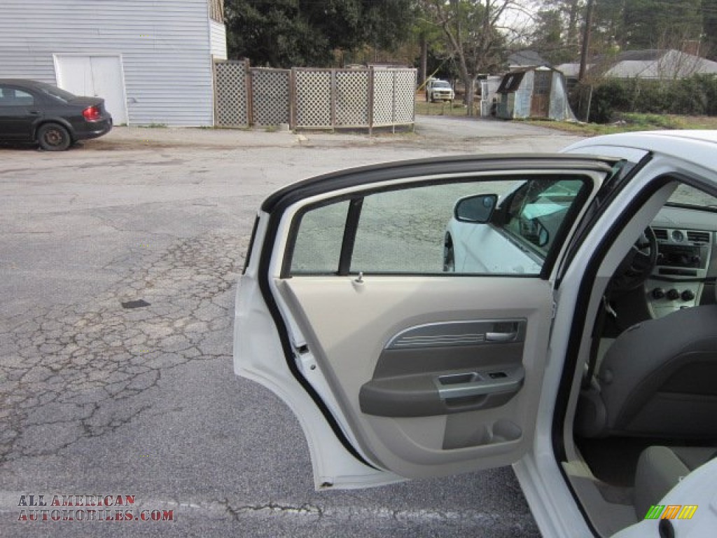 2007 Sebring Sedan - Stone White / Dark Khaki/Light Graystone photo #13