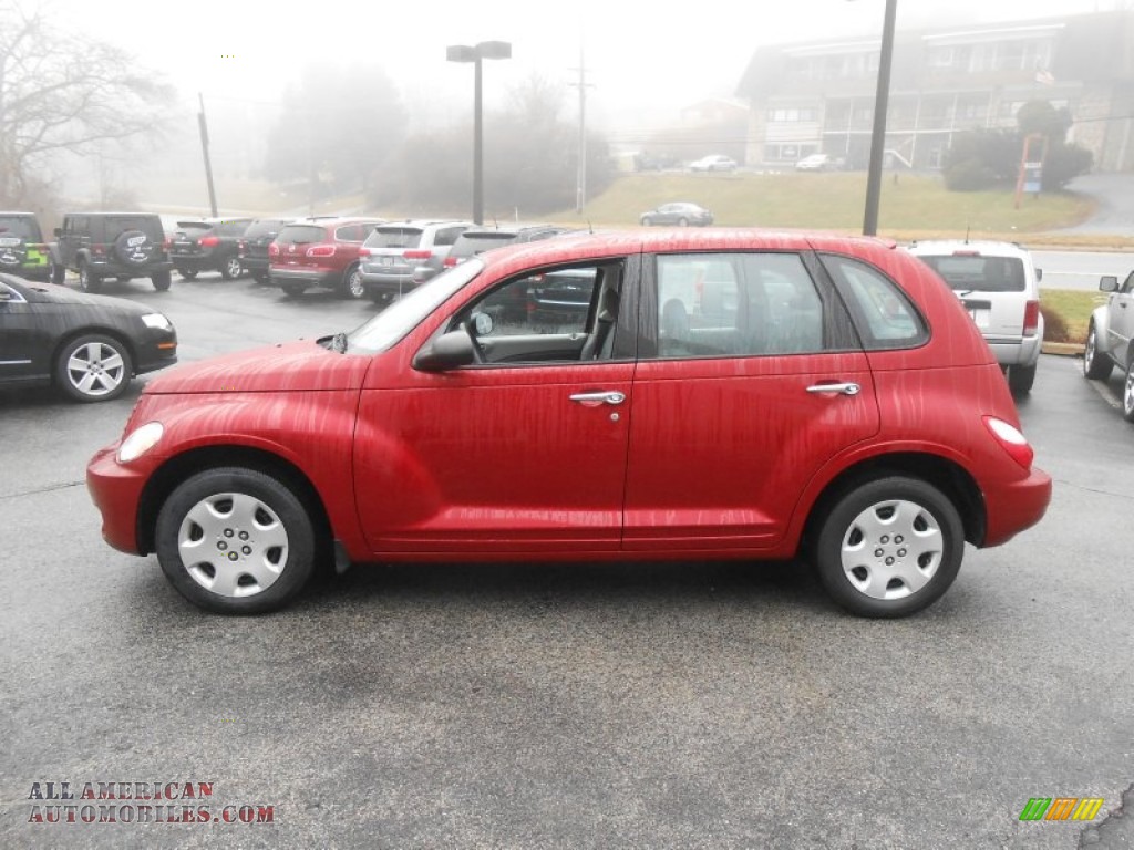 2008 PT Cruiser LX - Inferno Red Crystal Pearl / Pastel Slate Gray photo #4