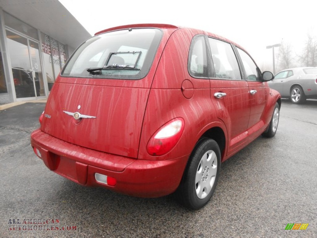 2008 PT Cruiser LX - Inferno Red Crystal Pearl / Pastel Slate Gray photo #7