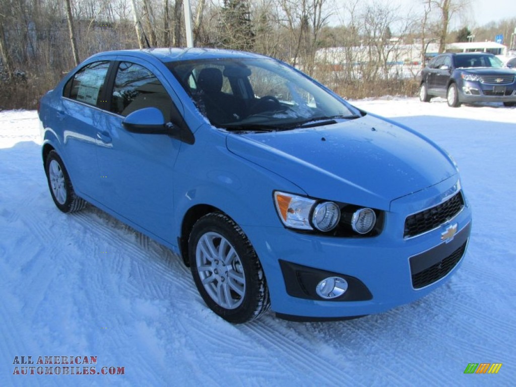 2014 Chevrolet Sonic LT Sedan in Cool Blue photo #7 - 157390 | All