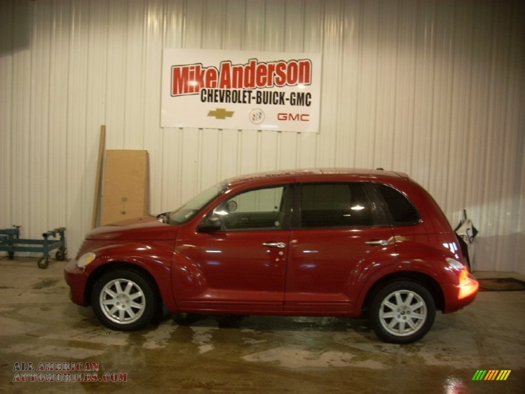 2009 PT Cruiser Touring - Inferno Red Crystal Pearl / Pastel Slate Gray photo #2