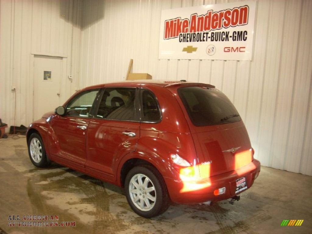 2009 PT Cruiser Touring - Inferno Red Crystal Pearl / Pastel Slate Gray photo #3