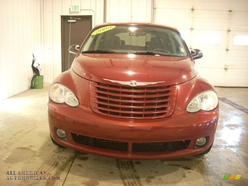 2009 PT Cruiser Touring - Inferno Red Crystal Pearl / Pastel Slate Gray photo #6