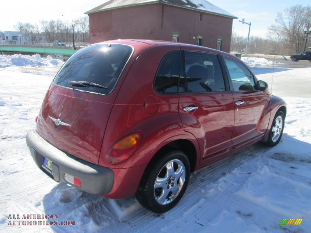 2001 PT Cruiser Limited - Inferno Red Pearl / Taupe/Pearl Beige photo #5