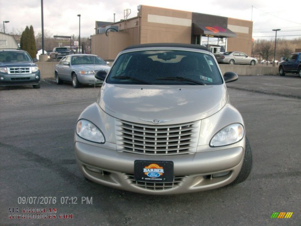 2005 PT Cruiser Touring Turbo Convertible - Bright Silver Metallic / Taupe/Pearl Beige photo #2