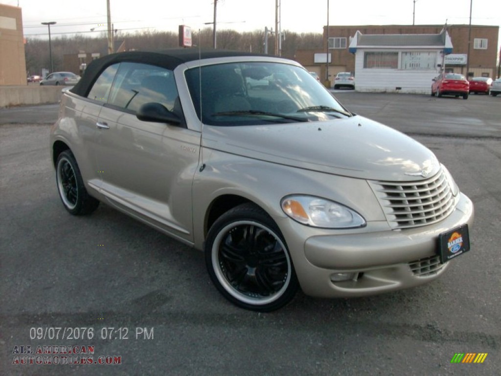 2005 PT Cruiser Touring Turbo Convertible - Bright Silver Metallic / Taupe/Pearl Beige photo #3