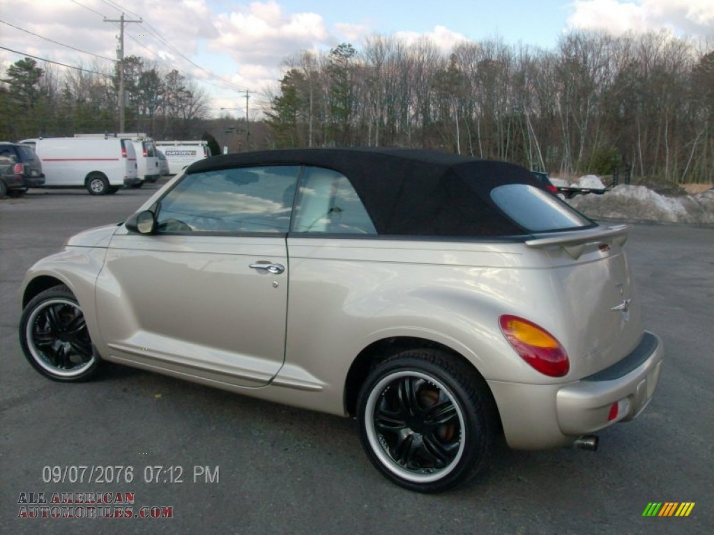 2005 PT Cruiser Touring Turbo Convertible - Bright Silver Metallic / Taupe/Pearl Beige photo #5