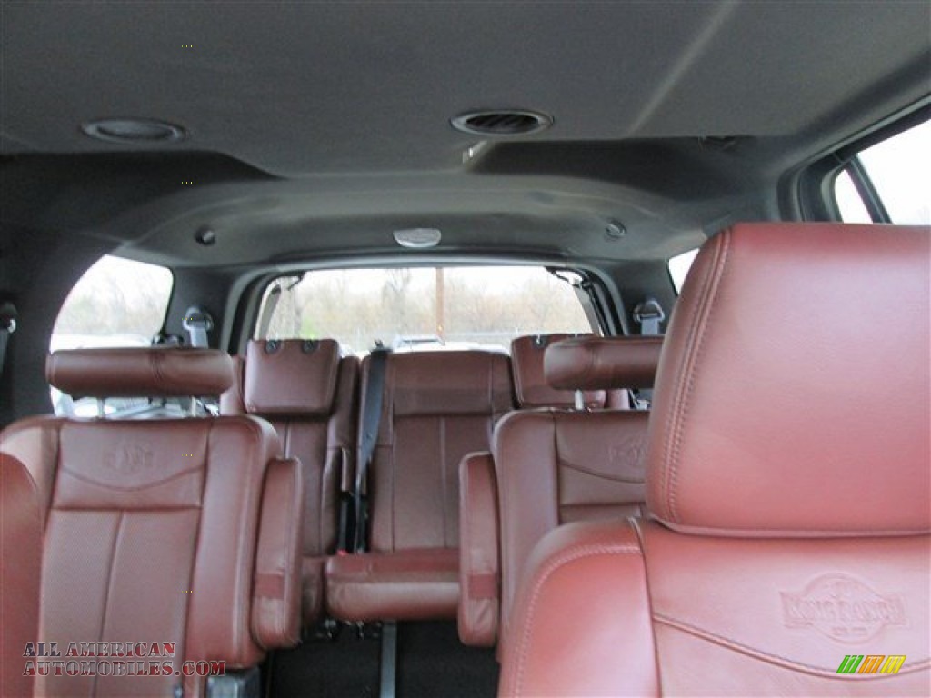 2014 Expedition King Ranch - Blue Jeans / King Ranch Red (Chaparral) photo #7