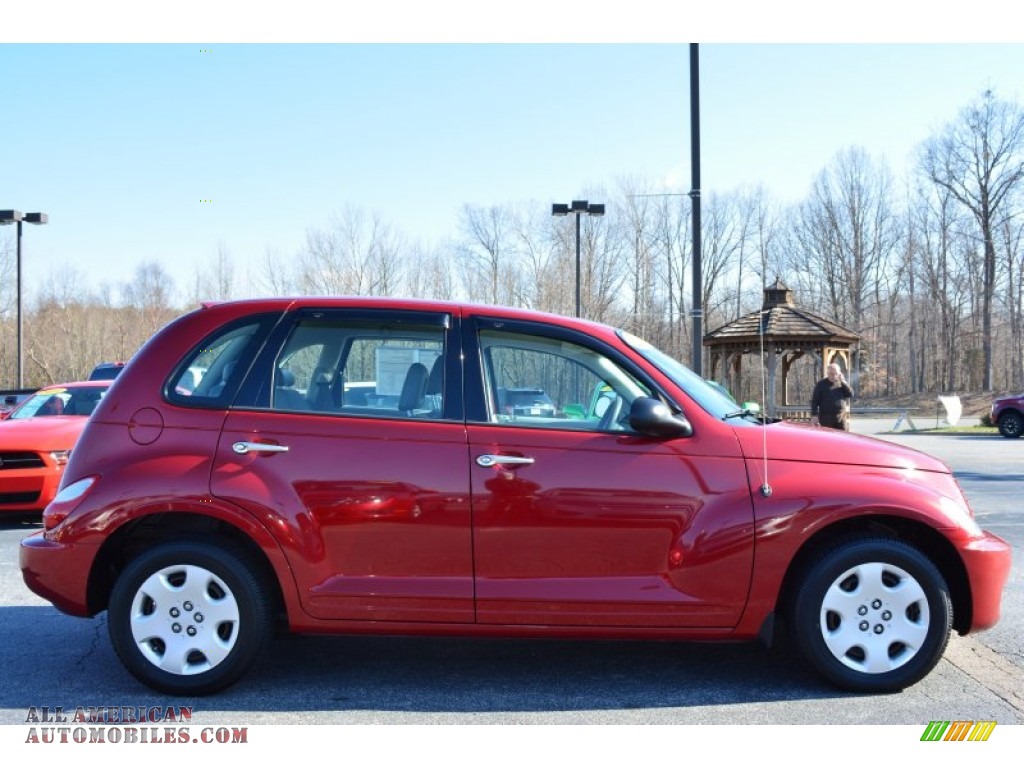 2008 PT Cruiser LX - Inferno Red Crystal Pearl / Pastel Slate Gray photo #2