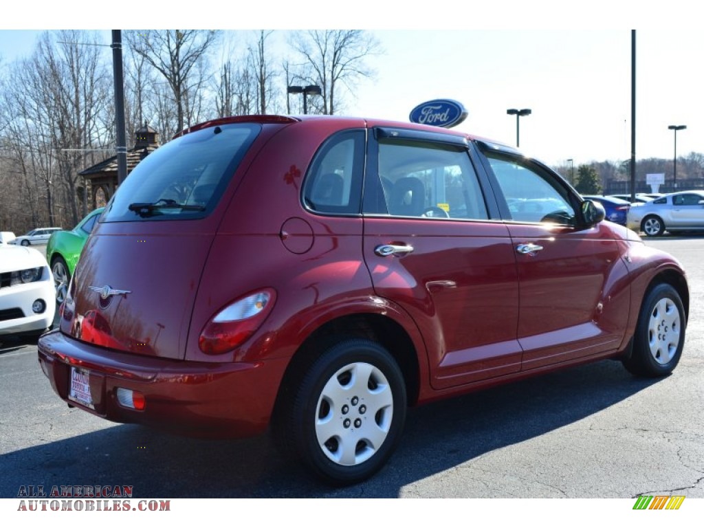 2008 PT Cruiser LX - Inferno Red Crystal Pearl / Pastel Slate Gray photo #4