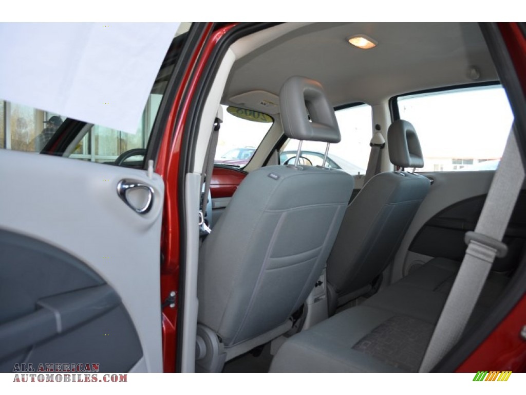 2008 PT Cruiser LX - Inferno Red Crystal Pearl / Pastel Slate Gray photo #11