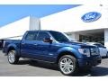 Ford F150 Limited SuperCrew 4x4 Blue Jeans photo #1