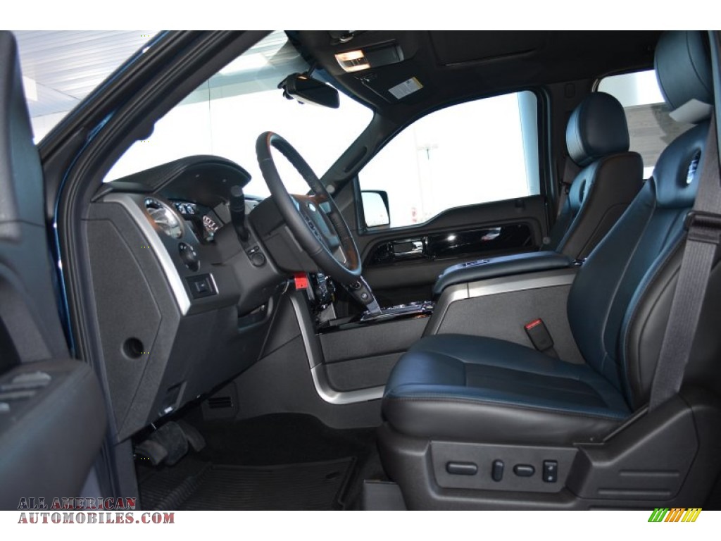 2014 F150 Limited SuperCrew 4x4 - Blue Jeans / Limited Marina Blue Leather photo #6