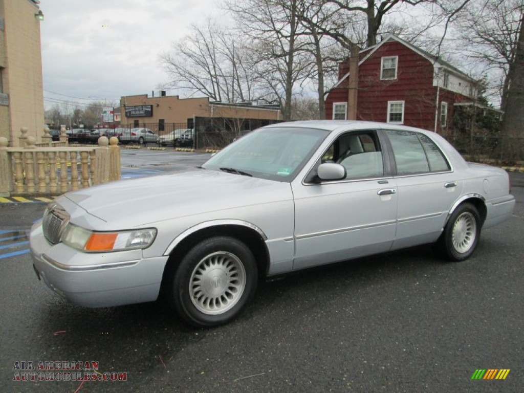 2001 Mercury Grand Marquis LS in Silver Frost Metallic photo 2