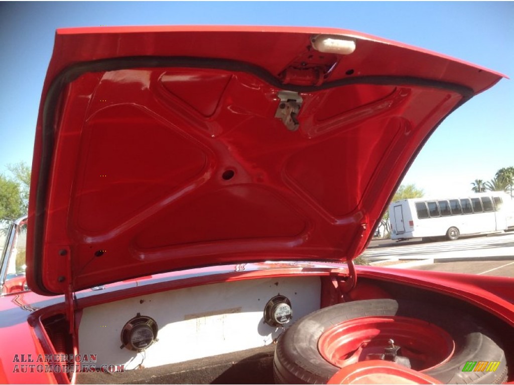 1955 Thunderbird Convertible - Torch Red / Red/White photo #19