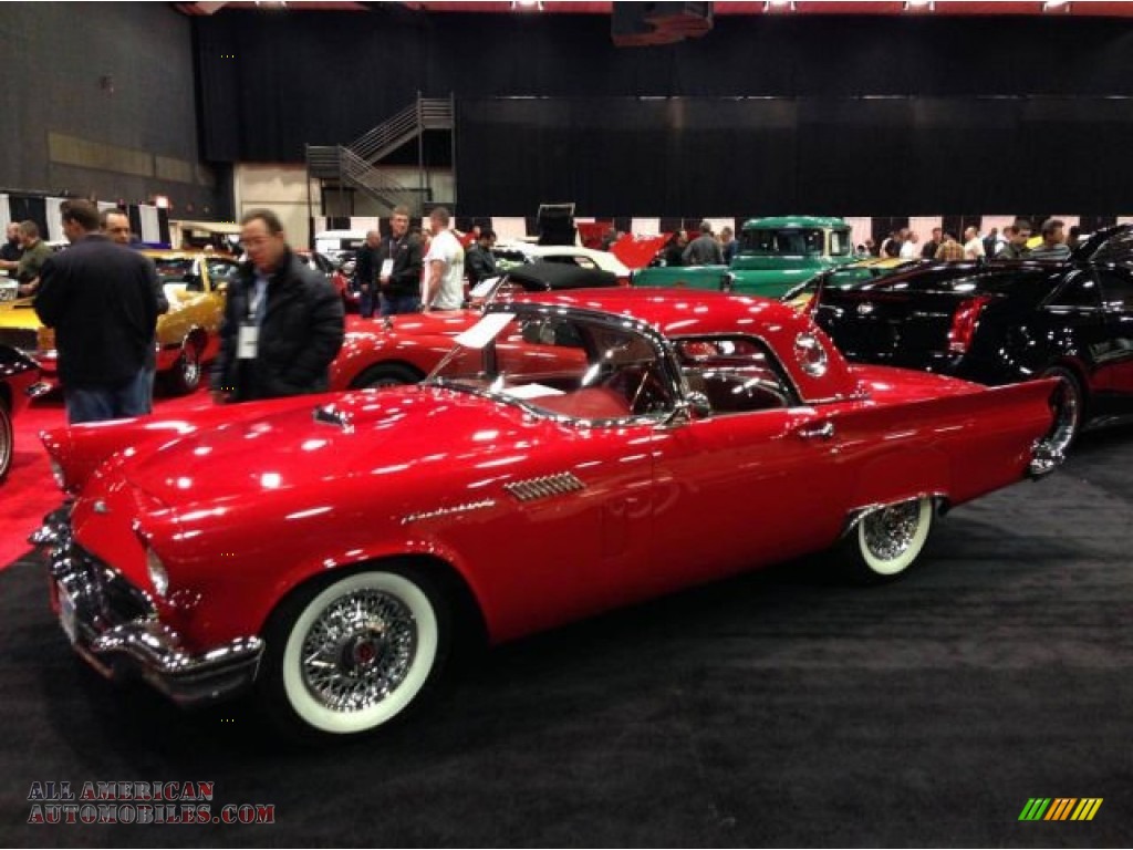 Torch Red / Flame Red Ford Thunderbird E Convertible