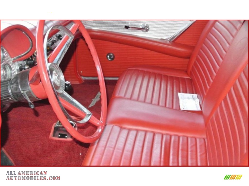 1957 Thunderbird E Convertible - Torch Red / Flame Red photo #9