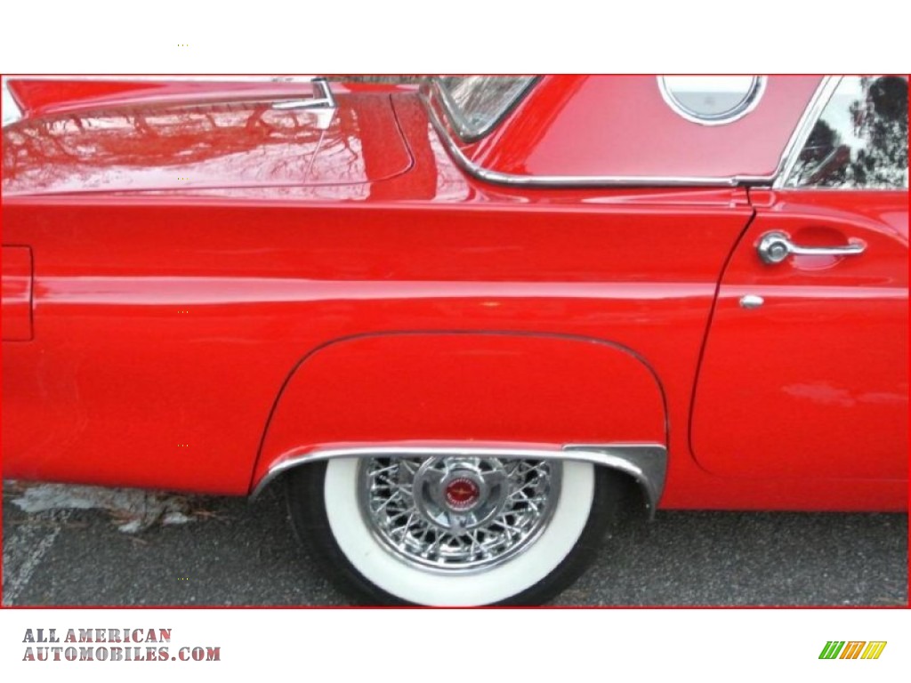 1957 Thunderbird E Convertible - Torch Red / Flame Red photo #20
