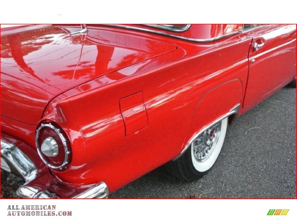 1957 Thunderbird E Convertible - Torch Red / Flame Red photo #21