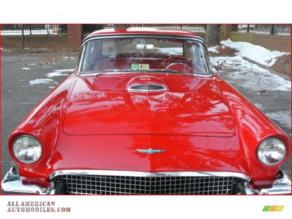 1957 Thunderbird E Convertible - Torch Red / Flame Red photo #23
