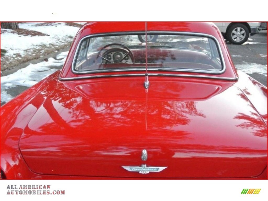 1957 Thunderbird E Convertible - Torch Red / Flame Red photo #24