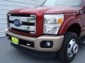 Ford F350 Super Duty King Ranch Crew Cab 4x4 Dually Ruby Red Metallic photo #12