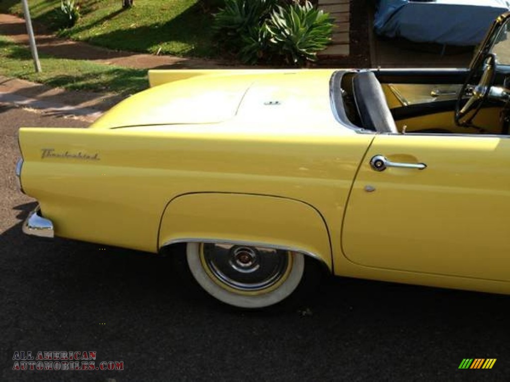 1955 Thunderbird Convertible - Goldenrod Yellow / Black/Yellow photo #6