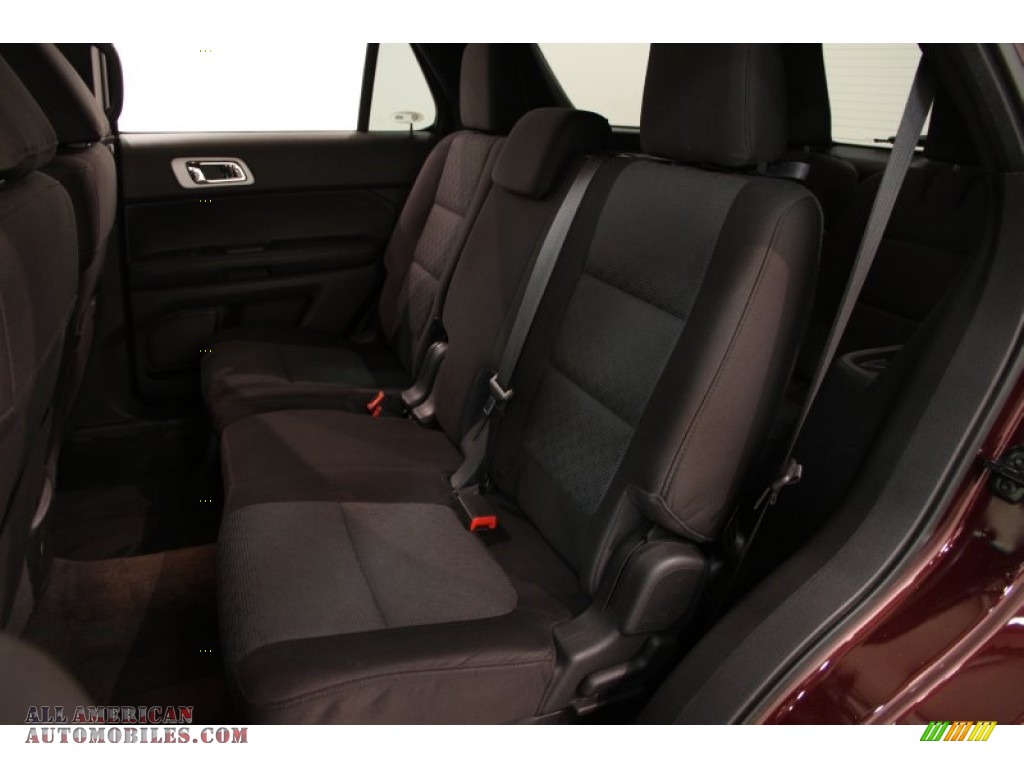 2011 Explorer XLT 4WD - Bordeaux Reserve Red Metallic / Charcoal Black photo #22