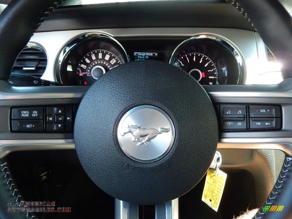 2014 Mustang V6 Premium Convertible - Black / Charcoal Black photo #23