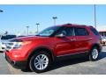 Ford Explorer XLT Red Candy Metallic photo #3