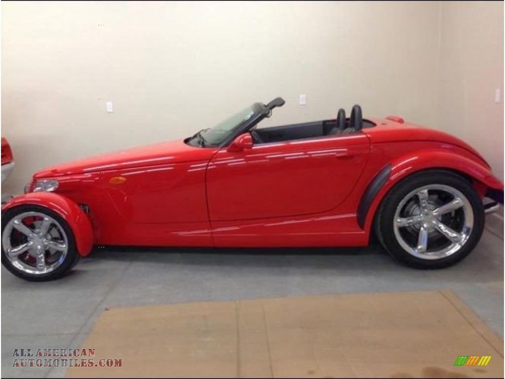 1999 Prowler Roadster - Red / Agate photo #2