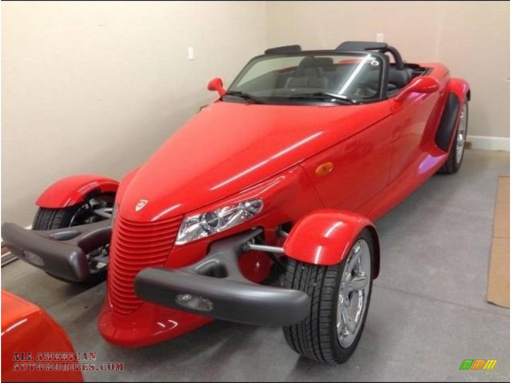1999 Prowler Roadster - Red / Agate photo #3