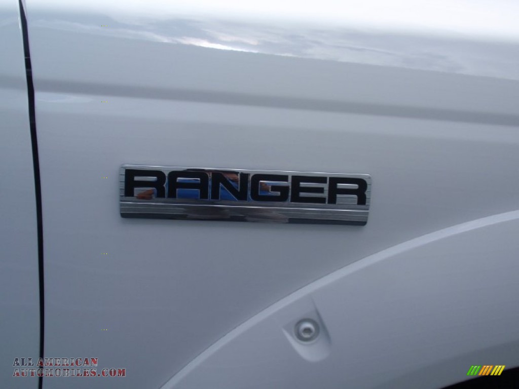 2011 Ranger Sport SuperCab - Oxford White / Medium Dark Flint photo #17