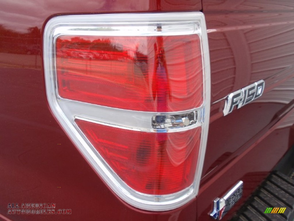 2014 F150 XLT SuperCrew - Ruby Red / Steel Grey photo #17