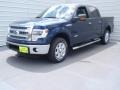 Ford F150 XLT SuperCrew Blue Jeans photo #7