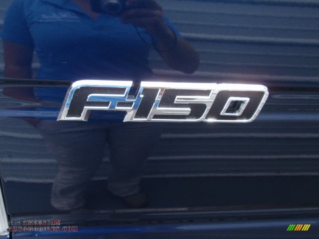 2014 F150 XLT SuperCrew - Blue Jeans / Steel Grey photo #19
