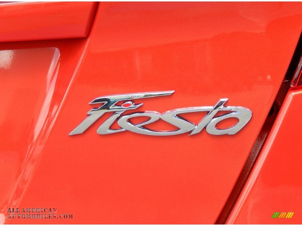2014 Fiesta ST Hatchback - Molten Orange / ST Charcoal Black photo #4