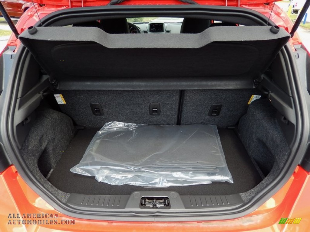2014 Fiesta ST Hatchback - Molten Orange / ST Charcoal Black photo #6